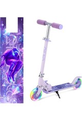 QIUYO Scooter for Kids Ages 4-7, 2 Wheels Folding Kick Scooter for Children 