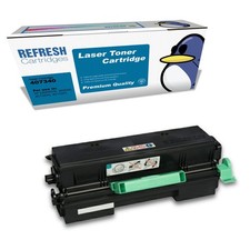 Refresh Cartridges Black 407340 Toner compatible With Ricoh Printers