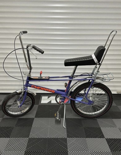 Purple chopper bicycle banana - purple,
