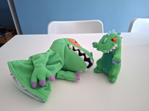 Vintage rugrats reptar plush - rugrats,