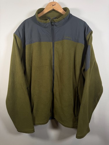 Cabela green full zip up - zip,