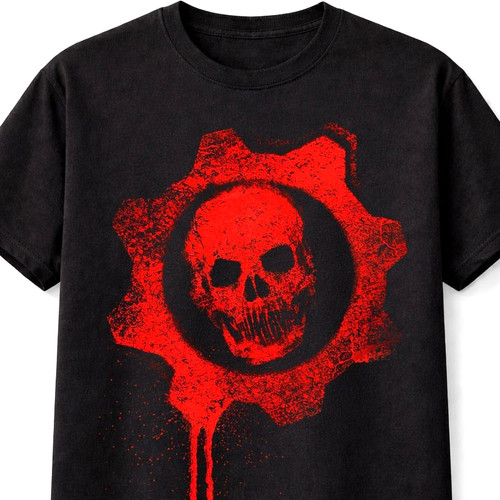 Gears war skull logo - gears,