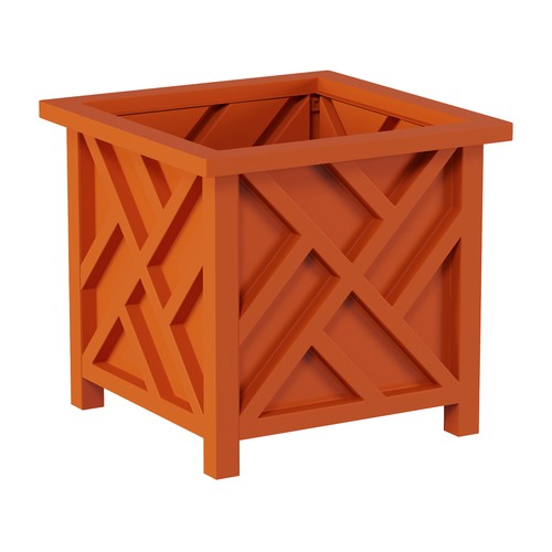 Square lattice garden patio - square,