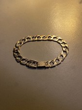 Men 9ct gold bracelt - 9ct,