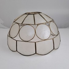 Vintage Capiz Shell Lampshade