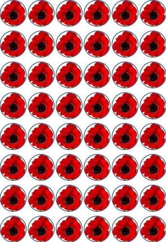 Cm poppy edible - x,