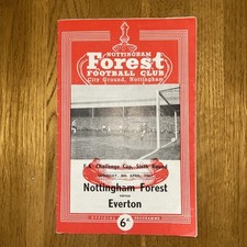 Nottingham Forest Everton FA Cup 1966-67 Sixth Round hat trick Storey Moore