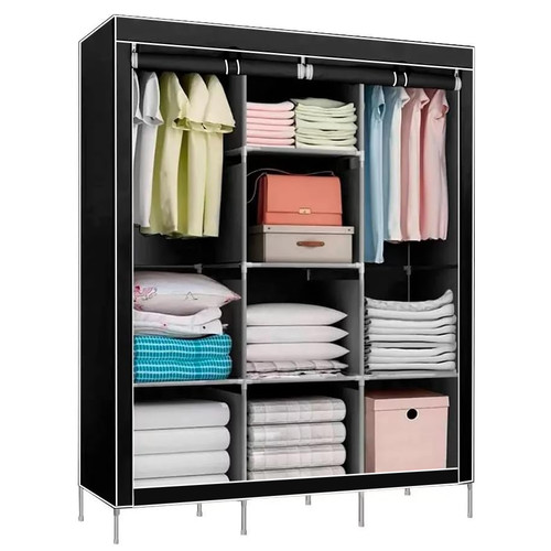 Fabric canvas wardrobe clothes - fabric,