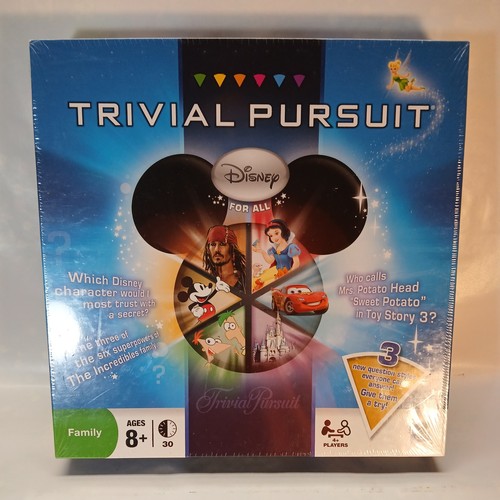 Trivial pursuit disney - for, all