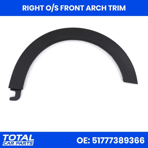 Front right arch fender trim - front,