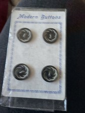 Vintage Brown Buttons 15mm X 4