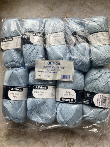 Patons 100 cotton 4ply - 9, 100%