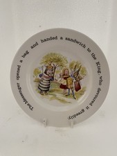 Alice in Wonderland Plate By