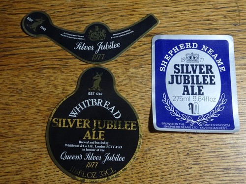 Silver jubilee 1977 unused - silver,