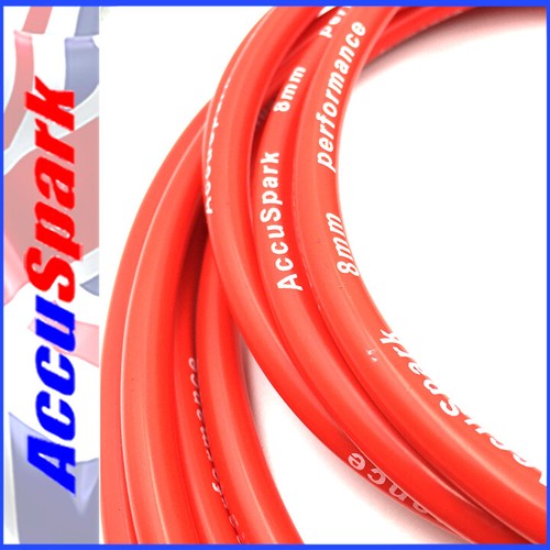 Accuspark red 8mm silicone - accuspark, ht