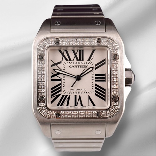 Cartier santos 100 men - cartier,