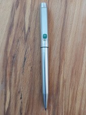 Stunning And Rare GREEN TRIM Parker 25 AL 1981 Ballpoint Pen Tested Works Refill