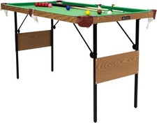 4ft 6in Folding Snooker Pool