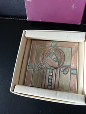 Past Times Vintage Enamel Mackintosh Pill/Trinket Box Exc Condition with Box