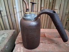 B I B Deposes Vintage Oil Dispenser.  Pump Action. RARE.
