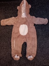 Bear Pram Suit Unisex 6-9