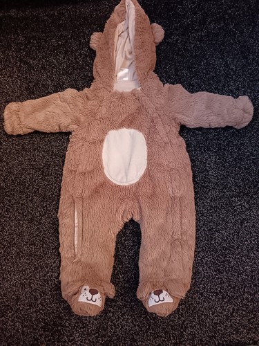 Bear pram suit unisex - bear,