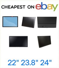 19" 22" 23.8" 24" PC Monitor HD Flat Screen Display Major Brands