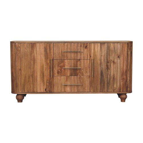 Golden oak vellara sideboard - golden,