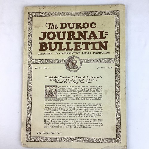 The duroc journal - the,