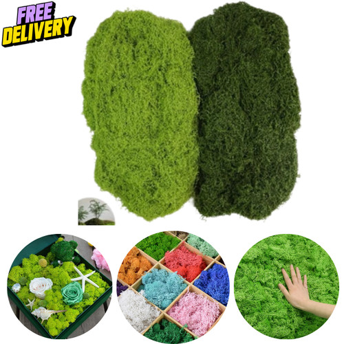 200g artificial green moss - 20/200g,