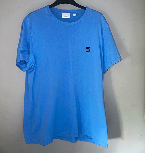Burberry men blue logo - burberry,