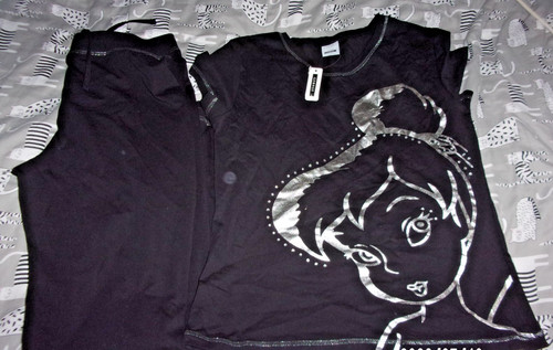 Disney black tinkerbell long - disney,