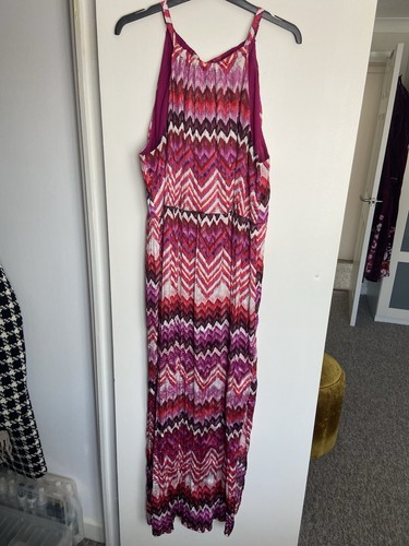Monsoon pink ikat - monsoon, maxi