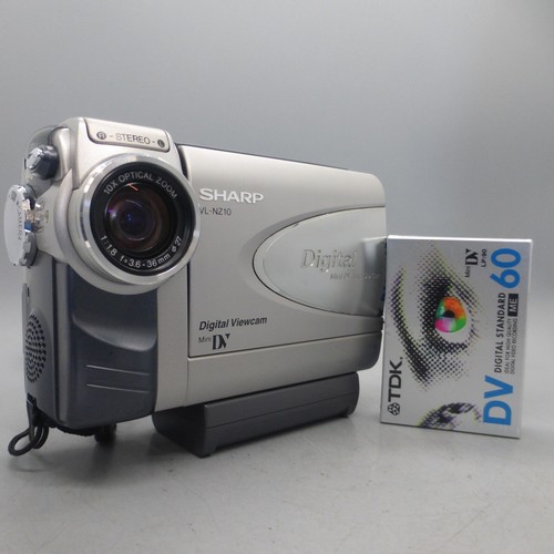 Sharp nz1 handheld minidv - sharp,