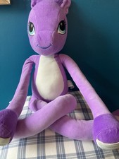 Stretchkins Large Purple Pony Plush Soft Cuddly Toy  - approx 33”