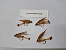 Cinnamon Gold Wet Flies Size