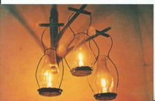 America Postcard - Candle