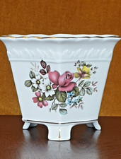Vintage Norcroft Fine Bone China Decorative Plant Pot