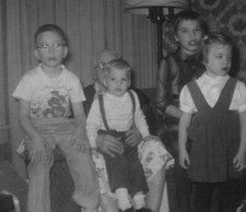 Grandmother Children Couch