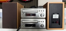 Denon UD-M30 DRR-M30 & SC-M50 Speakers & RC-877 Remote Tape Cassette CD Player