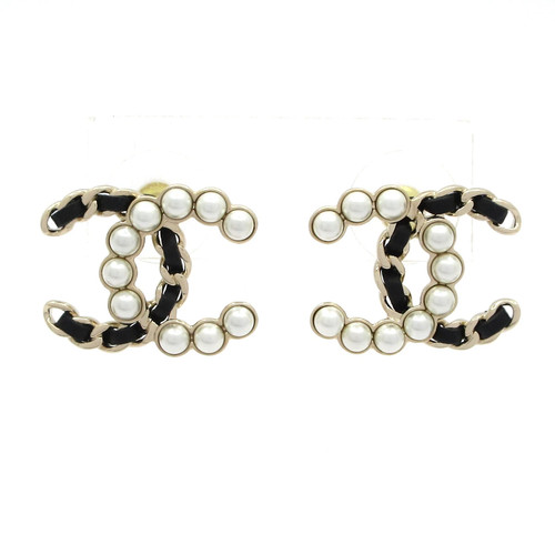 Chanel gold black hardware - gold,