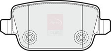 Brake pads set fits proton - pads,