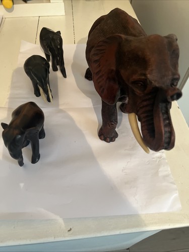 Bronze elephant - bronze,