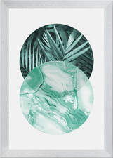Botanical polygons VII Framed