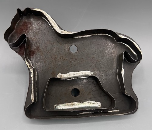 Antique tin rocking - antique,