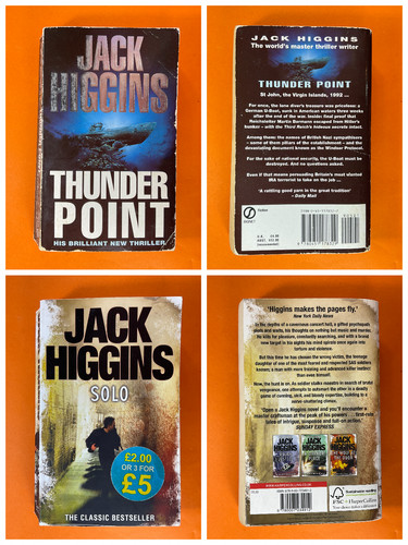 Jack higgins solo thunder - higgins,, solo/thunder