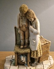 Vintage Naturecraft 1970's Mother's Help Figurine Statue England
