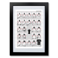 ENGLAND RUGBY WORLD CUP WINNERS 2003 SQUAD TEAM SIGNED POSTER PRINT PHOTO