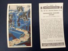 GODFREY PHILLIPS - THIS MECHANIZED AGE 1937  SERIES 2 *PLEASE SELECT CARD*