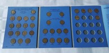  Whitman Folder Threepence Brass Collection 1937 to 1967 X PROOF 1970, Full Set